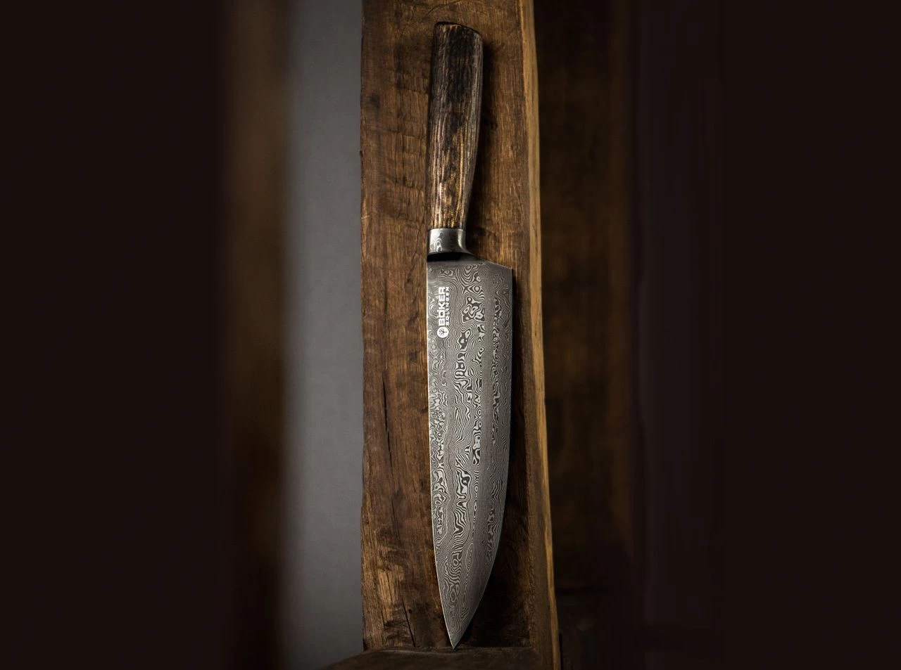 Core Damast Chefmesser 6 Core Damast Chefmesser – Bild 4