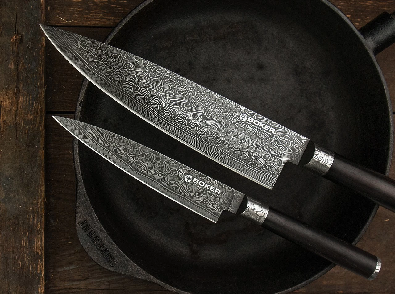 Damast Superior Allzweckmesser 4 Damast Superior Allzweckmesser – Bild 2