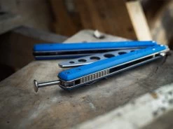 BHQ Balisong Trainer Blue -Messer Rabatt boeker plus bhq balisong trainer blue 01bo714 7 1280x1280