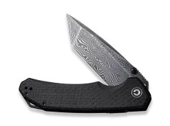 Brazen Damascus Micarta Black -Messer Rabatt civivi brazen damascus micarta black 01we779dam 7 1280x1280