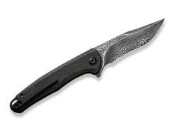 Mini Sandbar Damascus Micarta Black -Messer Rabatt civivi mini sandbar damascus micarta black 01we771dam 2 1280x1280