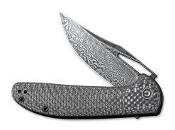 Ortis Damascus Carbon -Messer Rabatt civivi ortis damascus carbon 01we508dam 4 1280x1280
