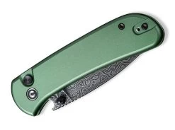 Qubit Aluminum Green Damascus -Messer Rabatt civivi qubit aluminum green damascus 01we947 4 1280x1280