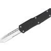 Large Black FS-X Tanto Serrated