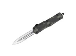 Medium FS-3 Urban Multi-Cam Dagger 1-Side Serrated