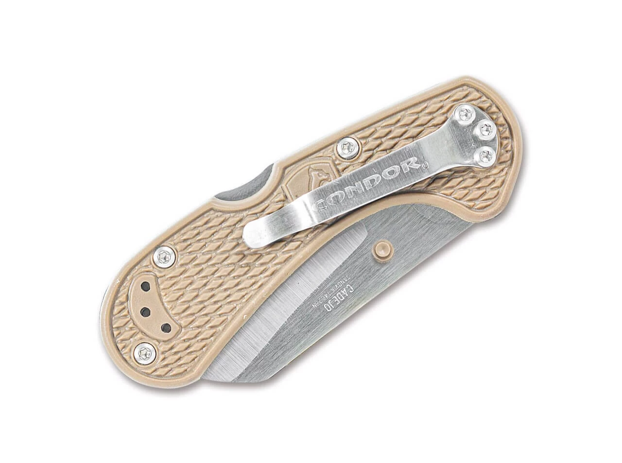 Condor Cadejo Cleaver Folder Desert 6 Condor Cadejo Cleaver Folder Desert – Bild 4