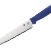 Spyderco Allzweckmesser 6" Serrated Blau