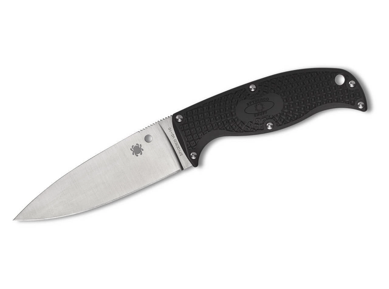 Spyderco Enuff 2 Black PlainEdge 3 Spyderco Enuff 2 Black PlainEdge