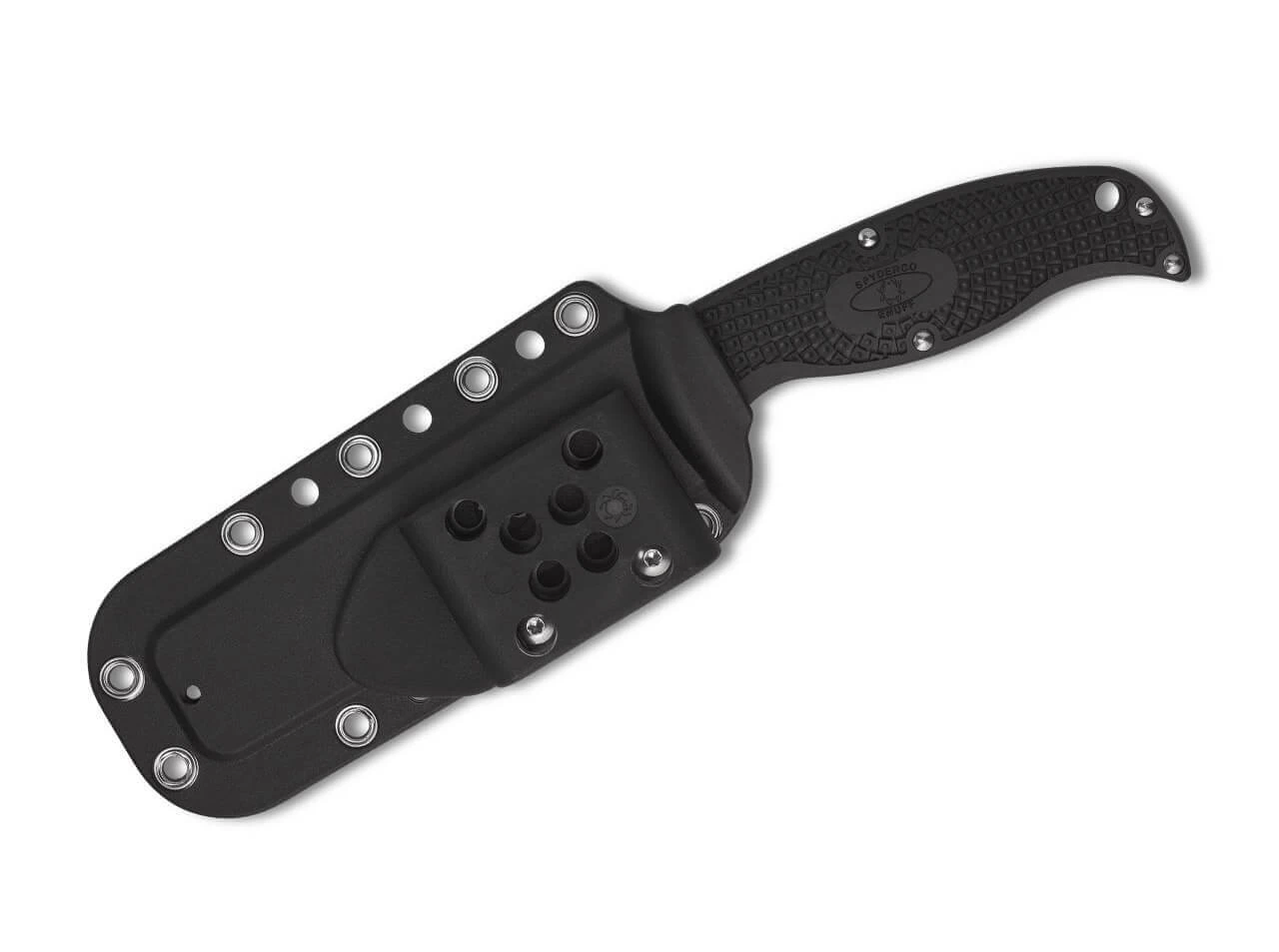 Spyderco Enuff 2 Black PlainEdge 4 Spyderco Enuff 2 Black PlainEdge – Bild 2