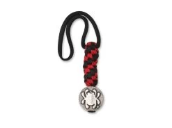 Spyderco Pewter Flat Bead Lanyard