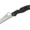 Spyderco Rescue 3 Lightweight Thin Blue Line SpyderEdge