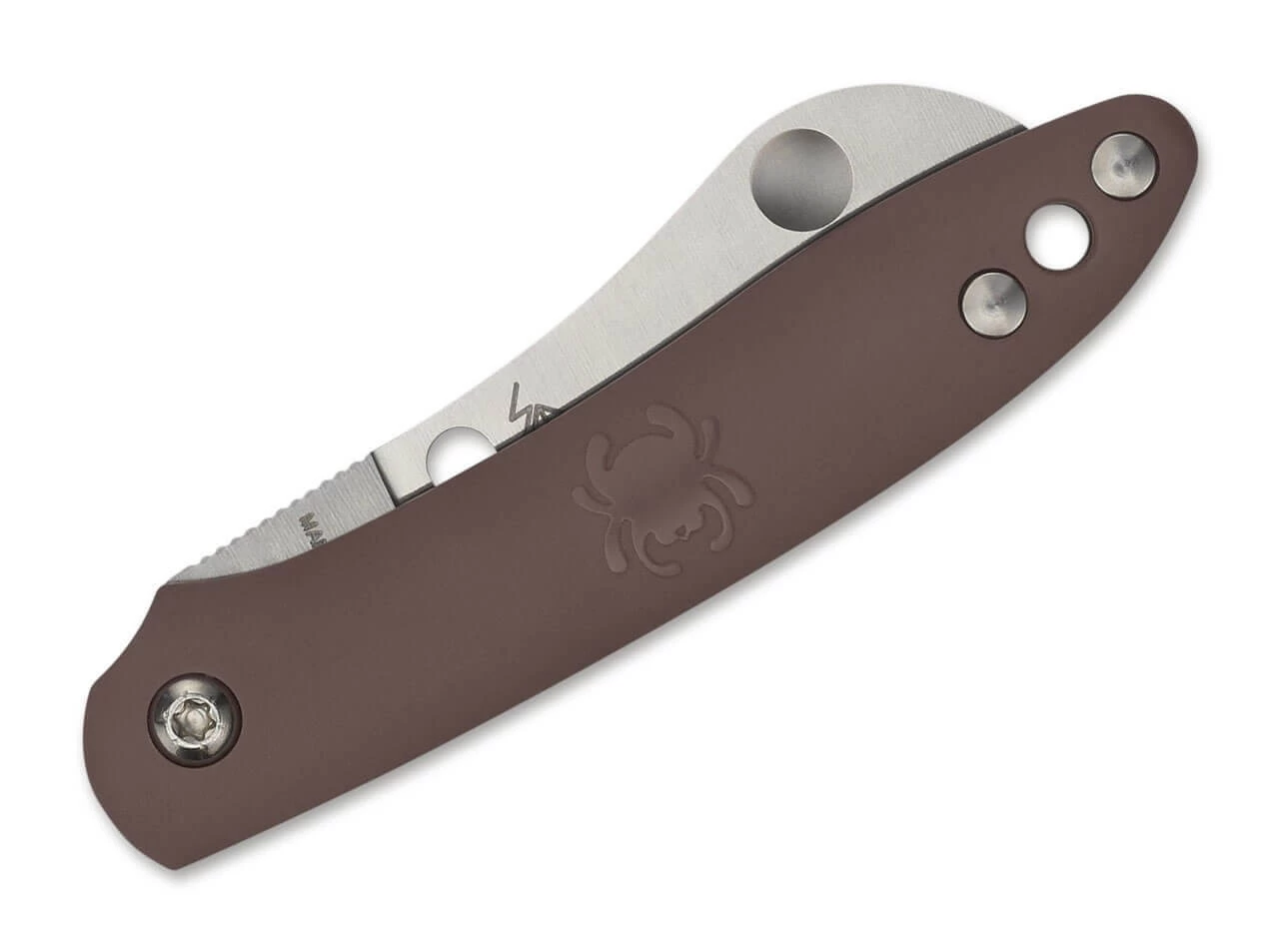 Spyderco Roadie Brown 4 Spyderco Roadie Brown – Bild 2