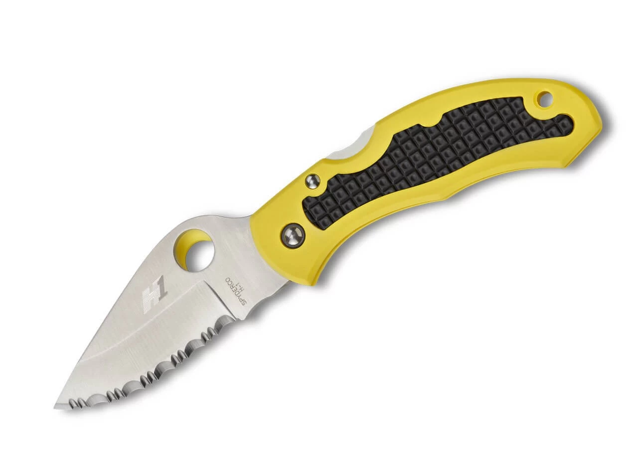 Spyderco Snap-It Salt Lightweight Yellow Serrated 3 Spyderco Snap-It Salt Lightweight Yellow Serrated