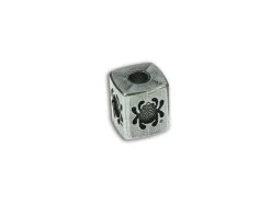 Spyderco Square Bead Pewter