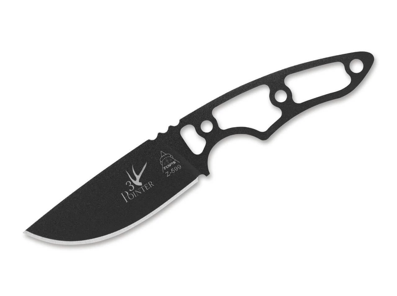 TOPS Knives 3 Pointer Skeletonized 3 TOPS Knives 3 Pointer Skeletonized