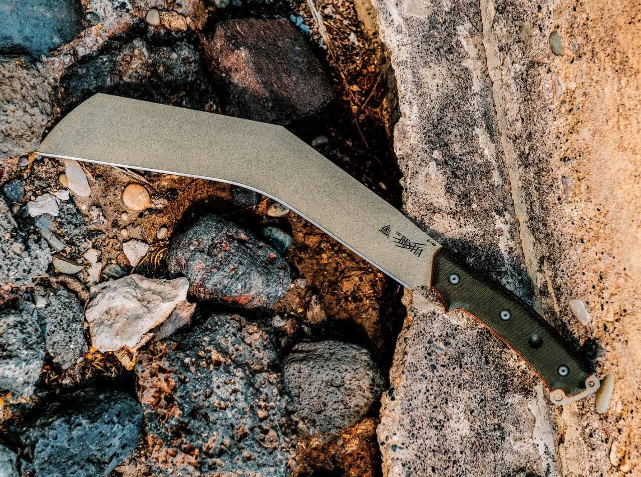 TOPS Knives The Bestia Micarta Green 7 TOPS Knives The Bestia Micarta Green – Bild 5