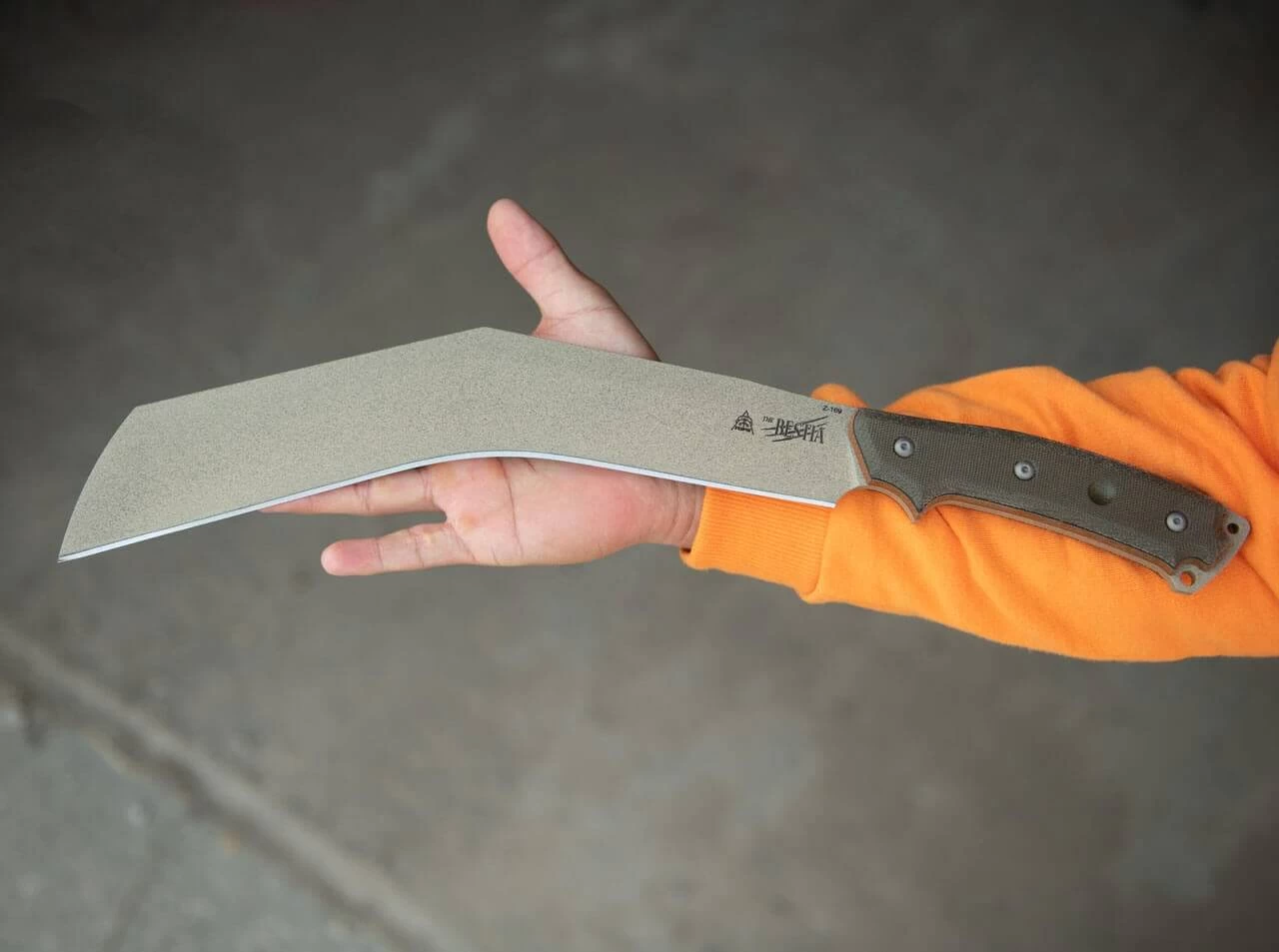 TOPS Knives The Bestia Micarta Green 8 TOPS Knives The Bestia Micarta Green – Bild 6