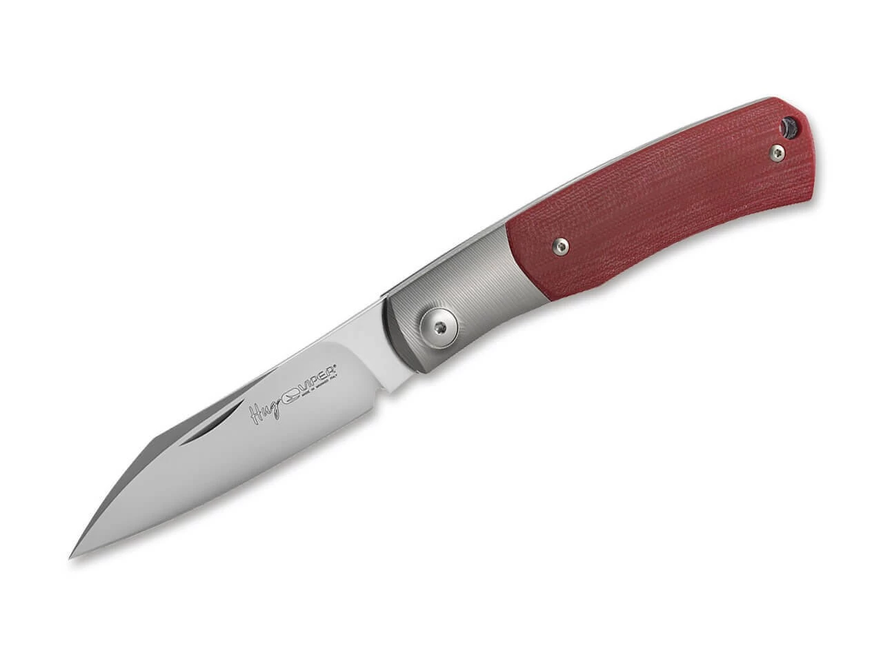 Viper Hug Titanium G10 Red 3 Viper Hug Titanium G10 Red