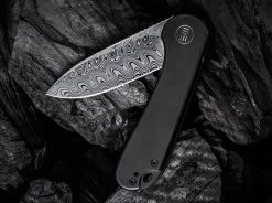Elementum Damascus Titanium Black 15 Elementum Damascus Titanium Black -Messer Rabatt we knife elementum damascus titanium black 01we720dam 5 1280x1280