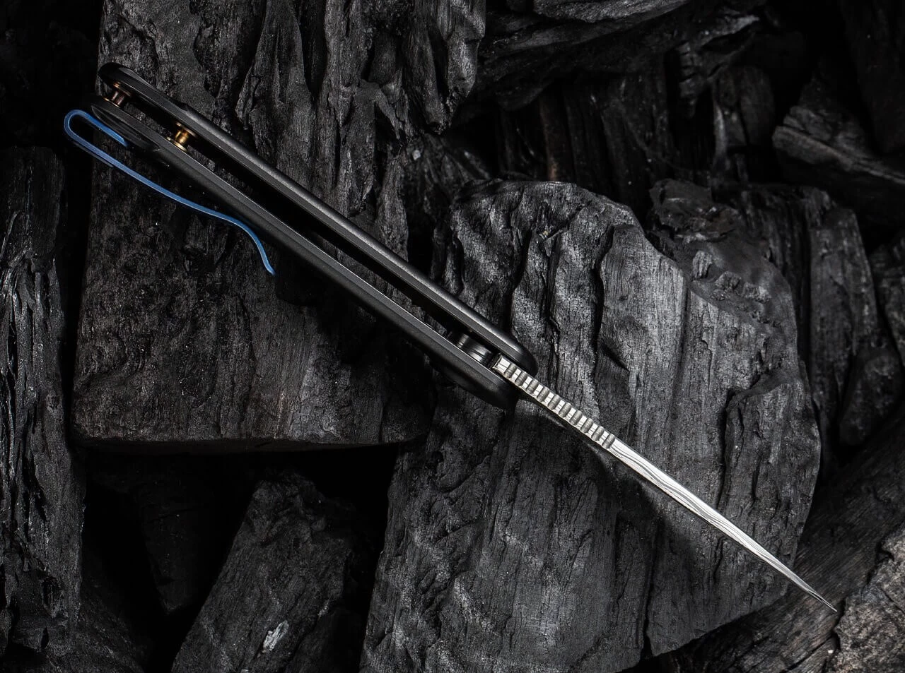 Elementum Damascus Titanium Black 9 Elementum Damascus Titanium Black – Bild 7