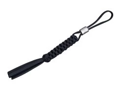 Paracord Lanyard Black