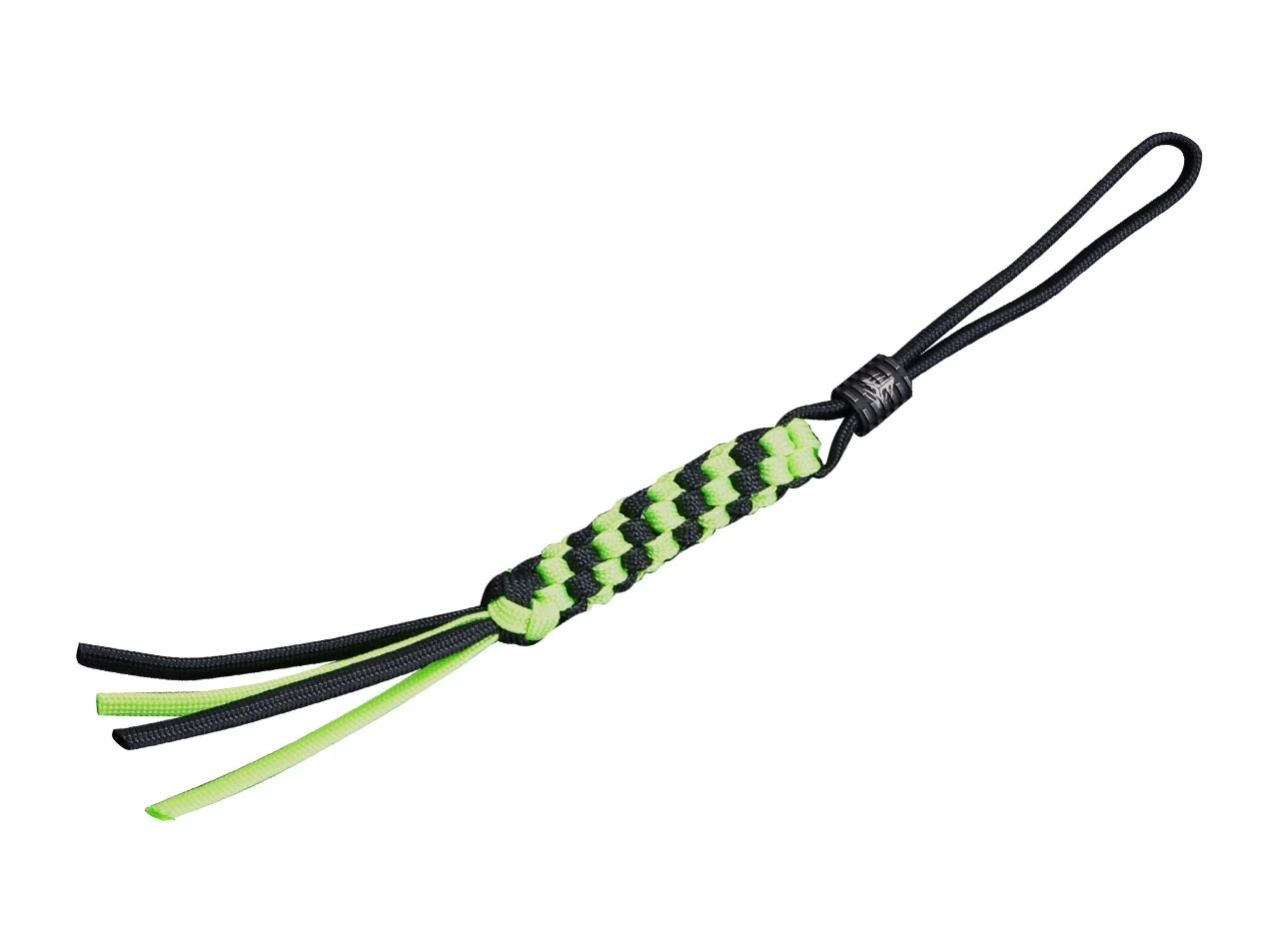 Paracord Lanyard Green/Black 3 Paracord Lanyard Green/Black