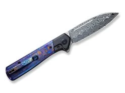 Soothsayer Damascus Purple Timascus -Messer Rabatt we knife soothsayer damascus purple timascus 01we846dam 2 1280x1280